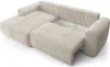 A sectional sofa with its storage compartment open. Podgląd zdjęcia produktu