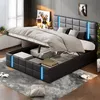 Letto imbottito 140x200cm con funzione di ricarica Anteprima dell’immagine prodotto 5