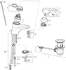 HANSA Waschtisch-Einhand-Einlochbatterie HANSAMIX , DN 15 Produktbild-Vorschau 4