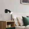 Wandleuchte, Metall schwarz, Spot beweglich, H 8,5 cm Produktbild-Vorschau 1