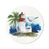 MuchoWow® Mauspad Mousepad Leuchtturm - Vogel - Aquarell Produktbild-Vorschau 1