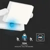 V-tac 17w led ip65 vt-11020-120-w 4000k 2520lm Podgląd zdjęcia produktu 5