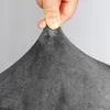 Stuhlhusse - Grau - 1 Stück - Samt - Bezug für Produktbild-Vorschau 4
