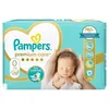 A package of Pampers Premium Care diapers, size 0, featuring a newborn baby being held by adult hands. Náhled obrázku produktu
