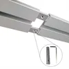 Binario per tende "silver" in alluminio, tutte le lunghezze Anteprima dell’immagine prodotto 2