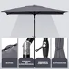 Sekey Sonnenschirm Balkon Gartenschirm Marktschirm  140×210 Produktbild-Vorschau 5