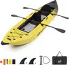 COSTWAY Kayak gonfiabile per 2 persone, canoa gonfiabile Anteprima dell’immagine prodotto 1