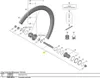 Tylna oś piasty Shimano Wh-r9270-c50-tu-r srebrna srebrna Podgląd zdjęcia produktu 2