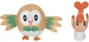 Pokémon Battle Figure 2 Pack Tatsugiri Curly Form & Rowlet Produktbild-Vorschau 2