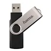 hama USB 2.0 Speicherstick "Rotate" 64 GB schwarz/silber Produktbild-Vorschau 5