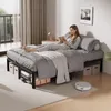 140 x 200 cm Bett , Bettgestell mit Stauraum, KUTAS Betten Produktbild-Vorschau 2