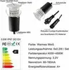 6er Set Mini LED Strahler Solar LED Bodeneinbaustrahler, 3W Produktbild-Vorschau 2