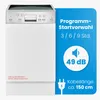 Bomann Geschirrspüler 45 cm teilintegriert, sehr leise, Produktbild-Vorschau 6
