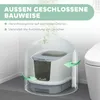 Katzenklo mit Deckel Obenliegender Eingang Schaufel Produktbild-Vorschau 4