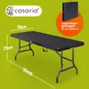 CASARIA® Bierzeltgarnitur 183cm klappbar Kunststoff Produktbild-Vorschau 7