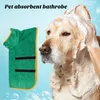 Hundebademantel aus Mikrofaser, Wickeltuch, super Produktbild-Vorschau 5