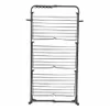 A black drying rack with multiple levels of drying lines. Produktbild-Vorschau