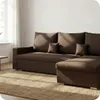 KomfortWelt24 Ecksofa mit Schlaffunktion und praktischem Produktbild-Vorschau 2