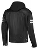 Rusty Stitches Jari Hooded V2 Motorrad Lederjacke, Produktbild-Vorschau 3