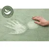 Kuschelig weicher Teppich in der Farbe Salbei.
 Produktbild-Vorschau