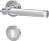 Alpertec BB-Rosettengarnitur Solid 6 Edelstahl silber rund Produktbild-Vorschau 1
