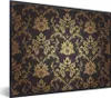MuchoWow® Gerahmtes Poster Blumen - Licht - Vintage 80x60 Produktbild-Vorschau 1