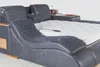 Leder Betten  Design Bett Doppel Ehe Modernes Hotel Gestell Produktbild-Vorschau 11