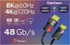 REAGLE Cavo HDMI 2.1 ottico 48Gbps AOC 8K 60HZ 4K 120HZ HDR Anteprima dell’immagine prodotto 2