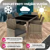 TecTake 404322, Šedá, Hnědá, 6 sedadlo/sedadel, Dospělí a Náhled obrázku produktu 9