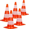 ECD Germany 5 Stück Verkehrskegel Pylone 47 cm, Produktbild-Vorschau 1
