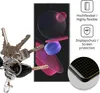 A product image showing a smartphone screen with abstract graphics and a set of keys in the foreground, along with marketing text and icons. Voir les images du produit