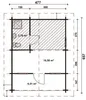 Alpholz Gartenhaus Lillehammer ISONaturbelassen 70mm Produktbild-Vorschau 2
