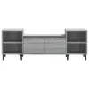 Mobili TV vidaXL Grigio Sonoma 160x35x55 cm in materiale Anteprima dell’immagine prodotto 5