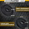 ScSPORTS® Kurzhanteln - 2er Set, 20 kg, mit Koffer, inkl. 8 Produktbild-Vorschau 3