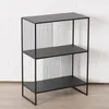Stehregal aus Metall CINDY, schwarz, 75 x 28 cm Produktbild-Vorschau 3