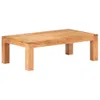 Couchtisch 110x60x35 cm Massivholz mit Honigfarbenem Finish Produktbild-Vorschau 1