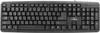 A top-down view of a black USB keyboard with a Russian layout. Náhľad obrázku produktu