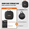 Comparison of a VEVOR brand hard case storage bag with another generic soft bag, highlighting features like scratch resistance and waterproofing. Náhľad obrázku produktu