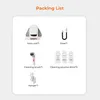 A packing list for a cleaning device, showing all the included components. Podgląd zdjęcia produktu