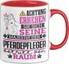 Pferdepfleger Geschenk Tasse Lustiger Spruch Erheben Sie Produktbild-Vorschau 1