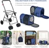 4 in 1 Multifunktionswagen Doppellagiger Kinderwagen für Produktbild-Vorschau 3