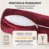 Nackenrollen Bezug 2er Set 15x40 cm – Nackenmassagekissen Produktbild-Vorschau 6