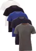 Mivaro Herren T-Shirt 5er Pack Basic Rundhals - Männer Produktbild-Vorschau 1