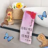 Mr. & Mrs. Panda Handtuch Flamingo Yoga - Aquarell Pink - Produktbild-Vorschau 5