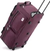 Monzana® Sac De Voyage à roulettes Violet - Sac de sport Voir les images du produit 2