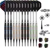 Dartpfeile Set 18g Kunststoffspitze 9 Stk. 50 Dartspitzen Produktbild-Vorschau 1