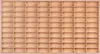Sammlerkasten Sammlervitrine 80 Fächer Setzkasten Holz - Produktbild-Vorschau 3
