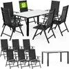 CASARIA® Set Tavolo e Sedie da Giardino Bern 6 +1 Alluminio Anteprima dell’immagine prodotto 1