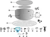 Bestway® Ersatzteil Ventilschlüssel (grau) für LAY-Z-SPA® Produktbild-Vorschau 2