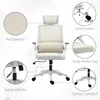 Bürostuhl Mesh Beige, Schreibtischstuhl Kopfstütze Produktbild-Vorschau 9